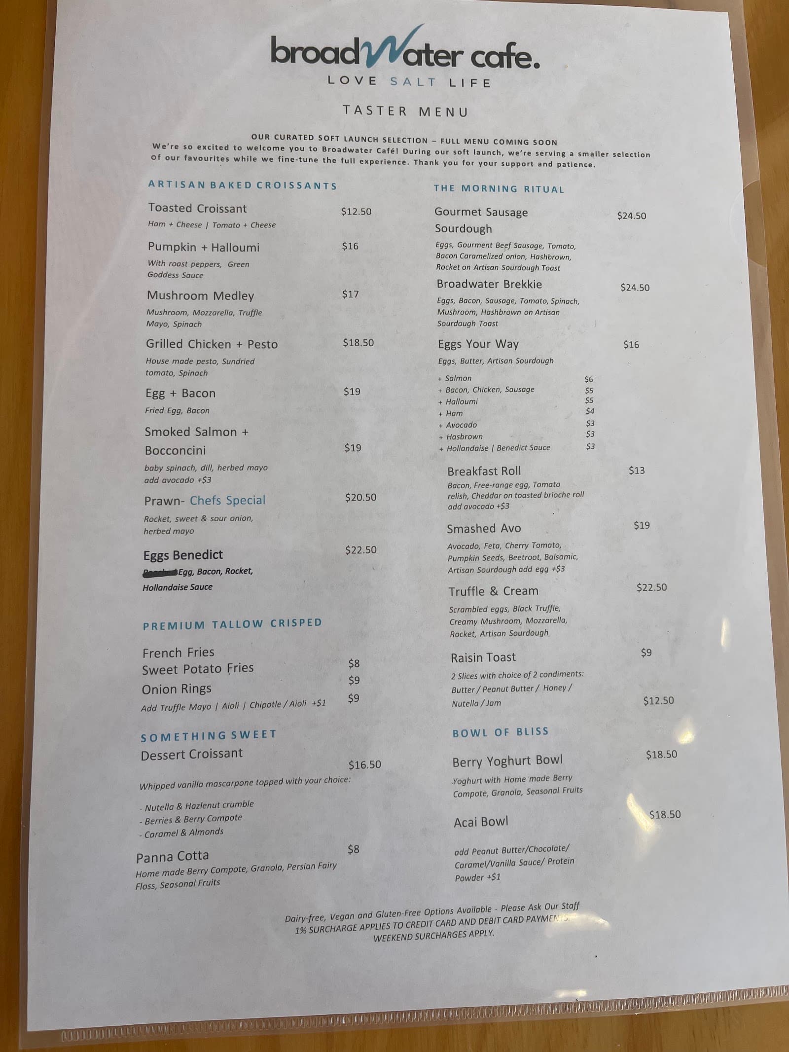 Broadwater Cafe — Southport, Gold Coast