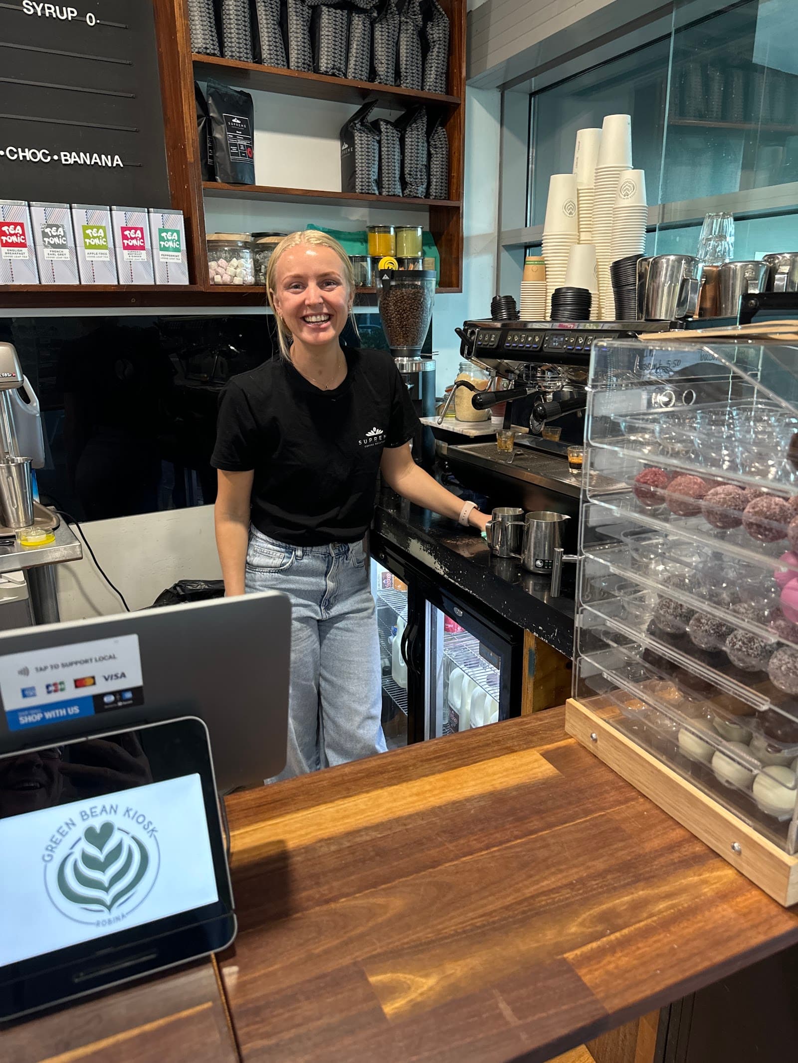 The Green Bean Kiosk — Robina, Gold Coast