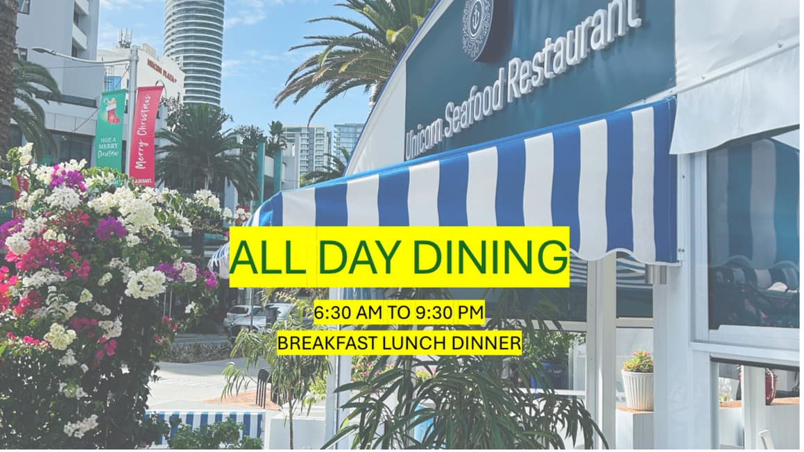 Unicorn Seafood Restaurant Broadbeach — Broadbeach, Gold Coast