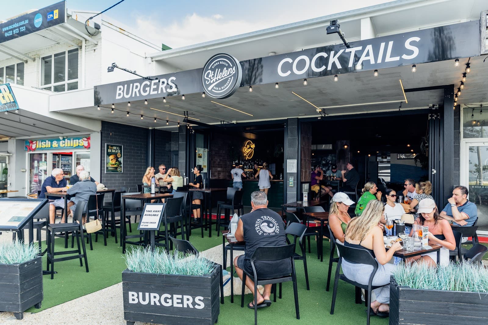 St Helens Bar & Burgers — Coolangatta, Gold Coast