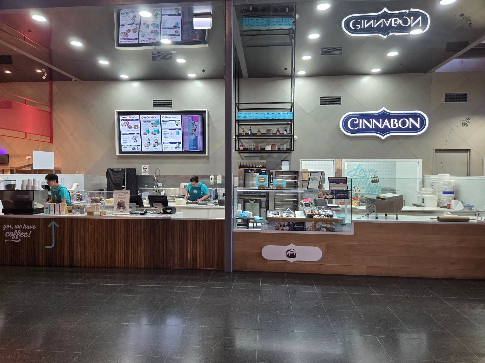 Cinnabon Robina Town Centre — Robina, Gold Coast