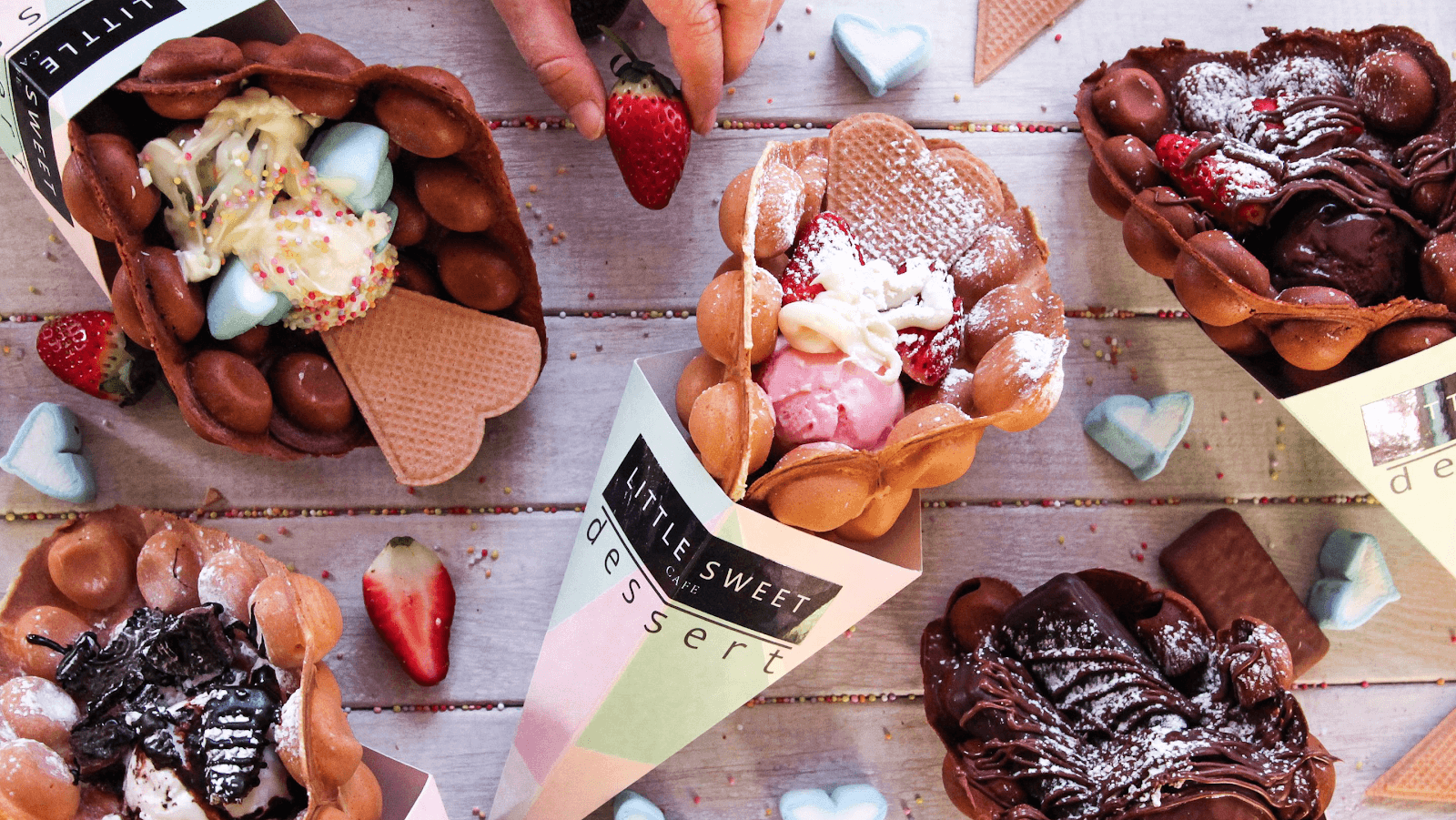 Little Sweet Cafe & Bubble Waffle — Hope Island, Gold Coast