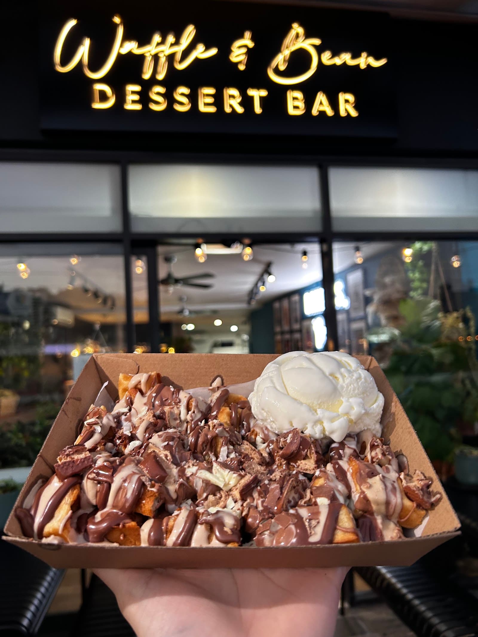 Waffle & Bean Dessert Bar Burleigh Heads — Miami, Gold Coast