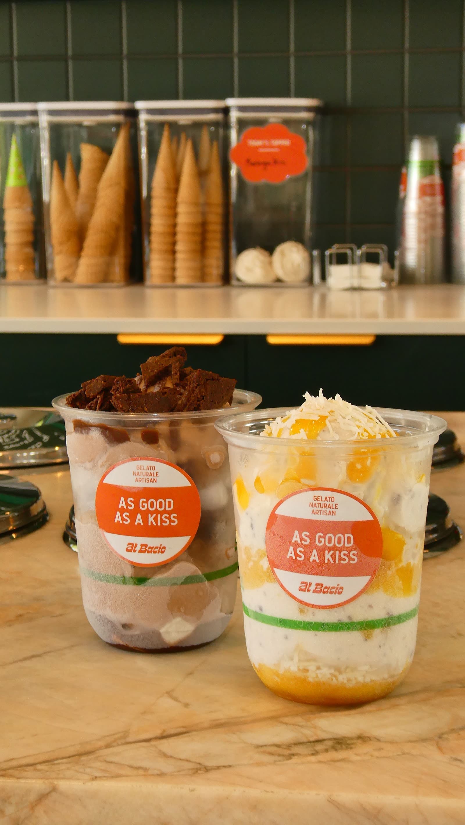 Al Bacio Gelato Naturale — Burleigh Heads, Gold Coast