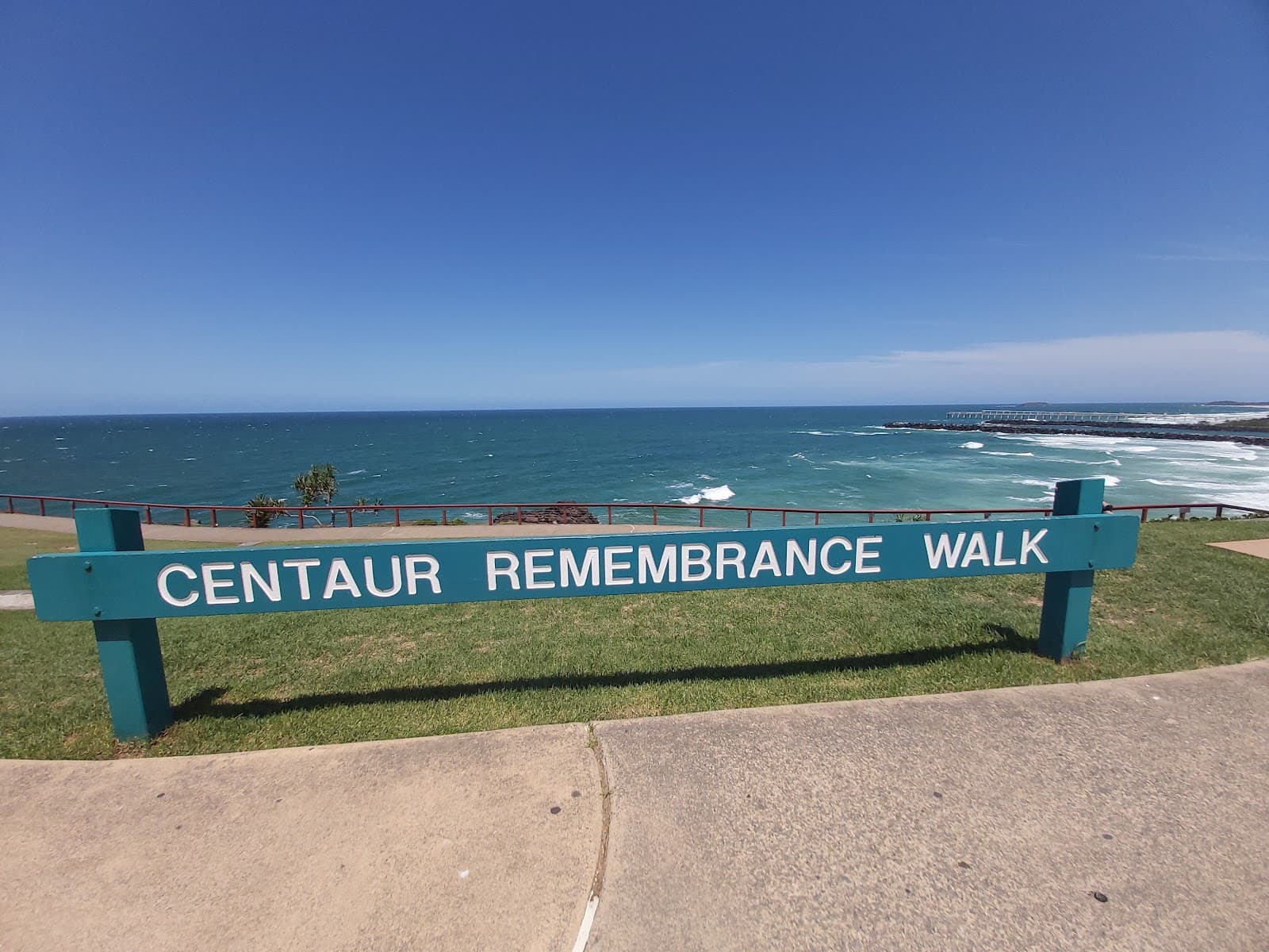 Coolangatta Centaur Memorial and Walk of Remembrance — Coolangatta, Gold Coast