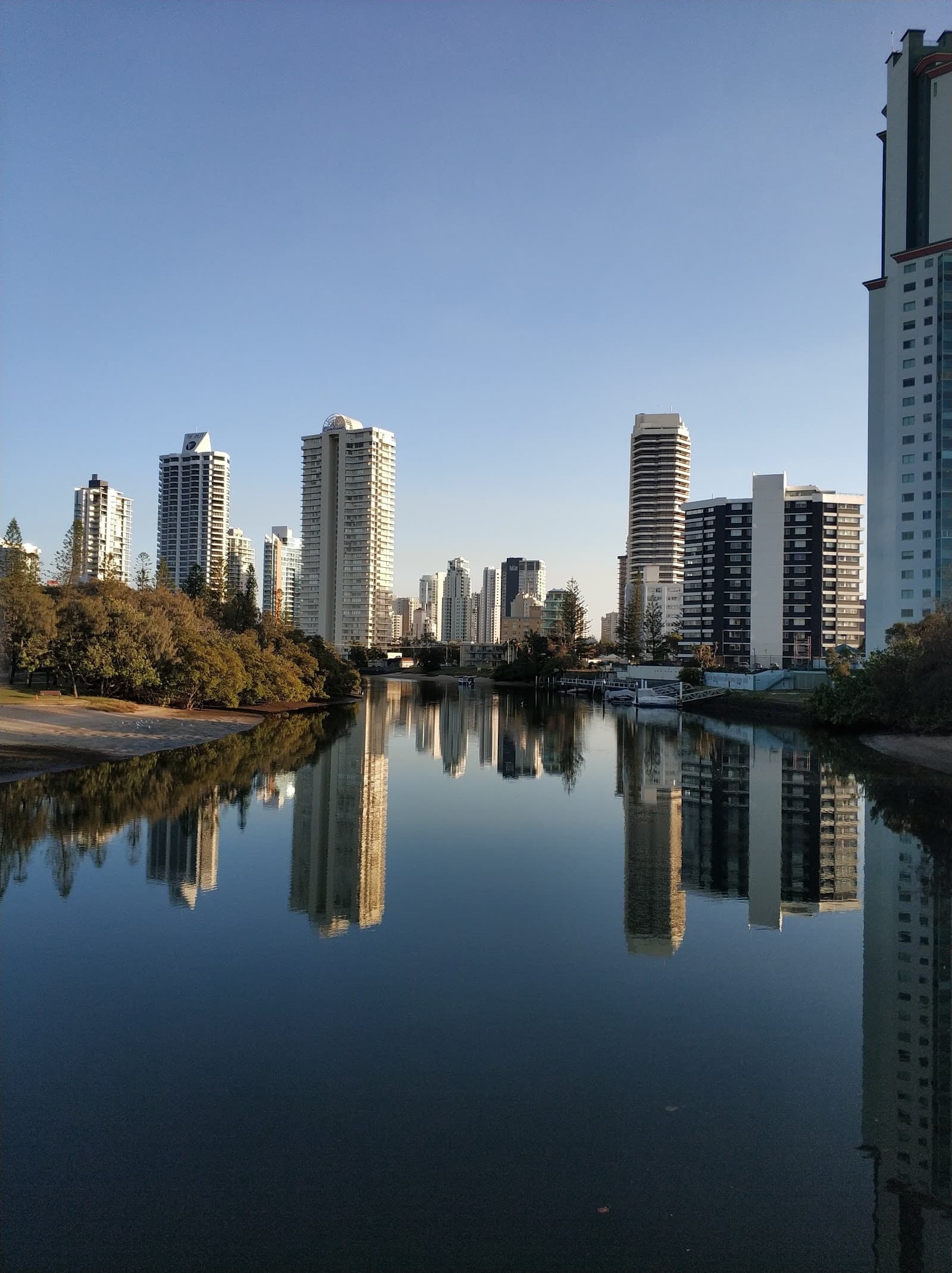 Peacock enclosure — Main Beach, Gold Coast