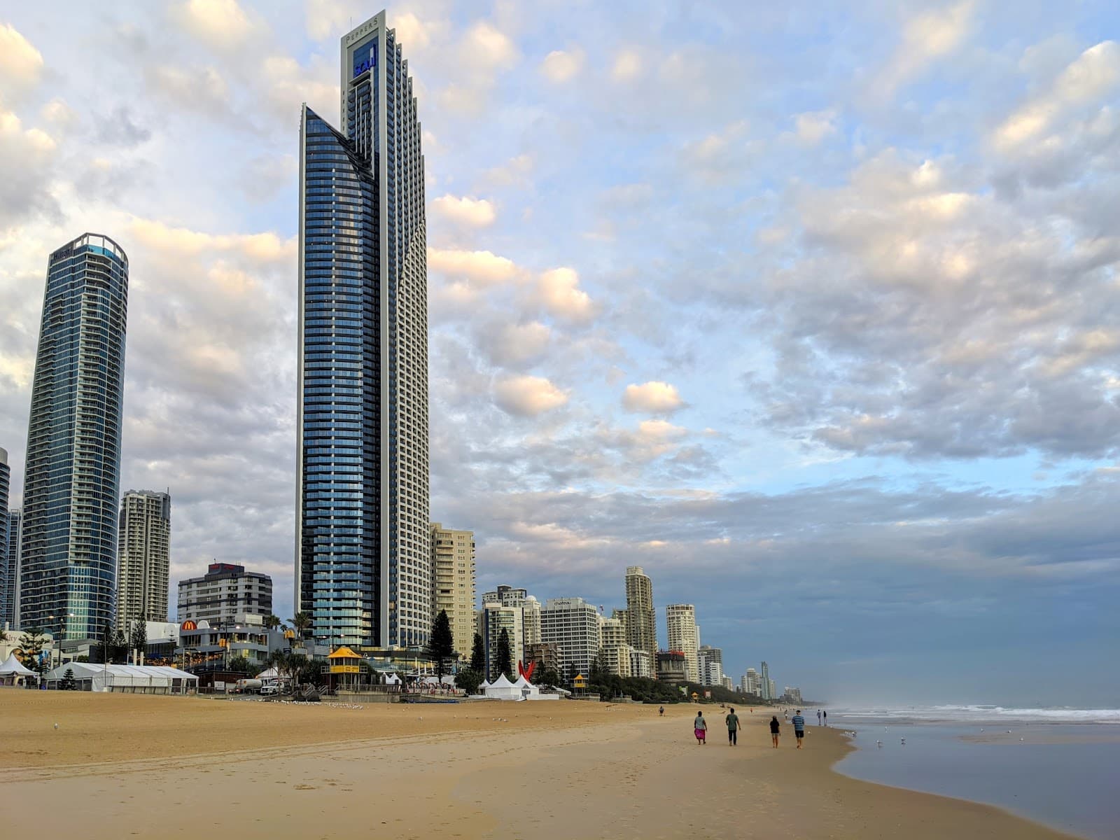 The Surfers Paradise Beach Gold Coast