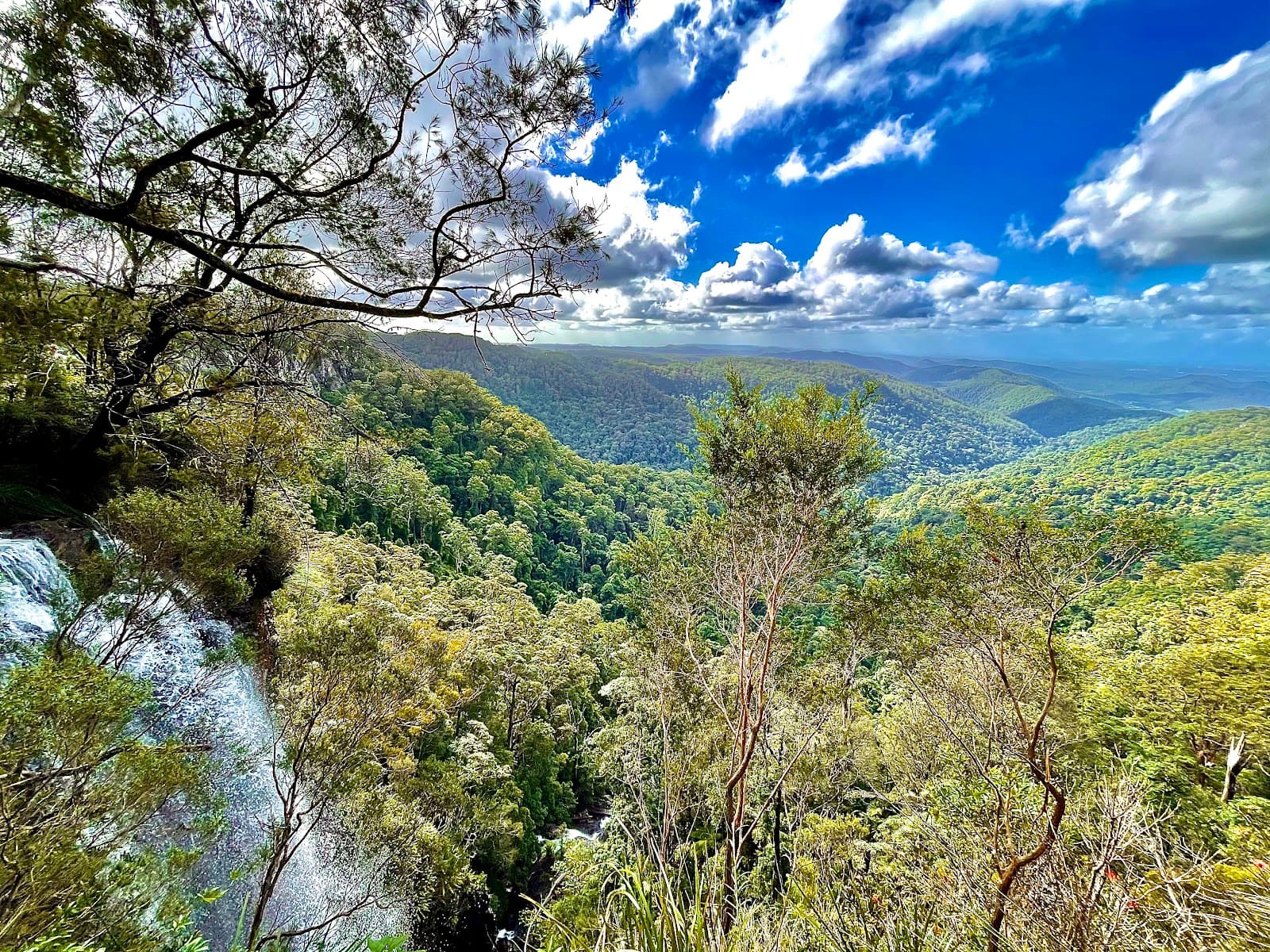 Purling Brook Falls, Springbrook National Park — Robina, Gold Coast