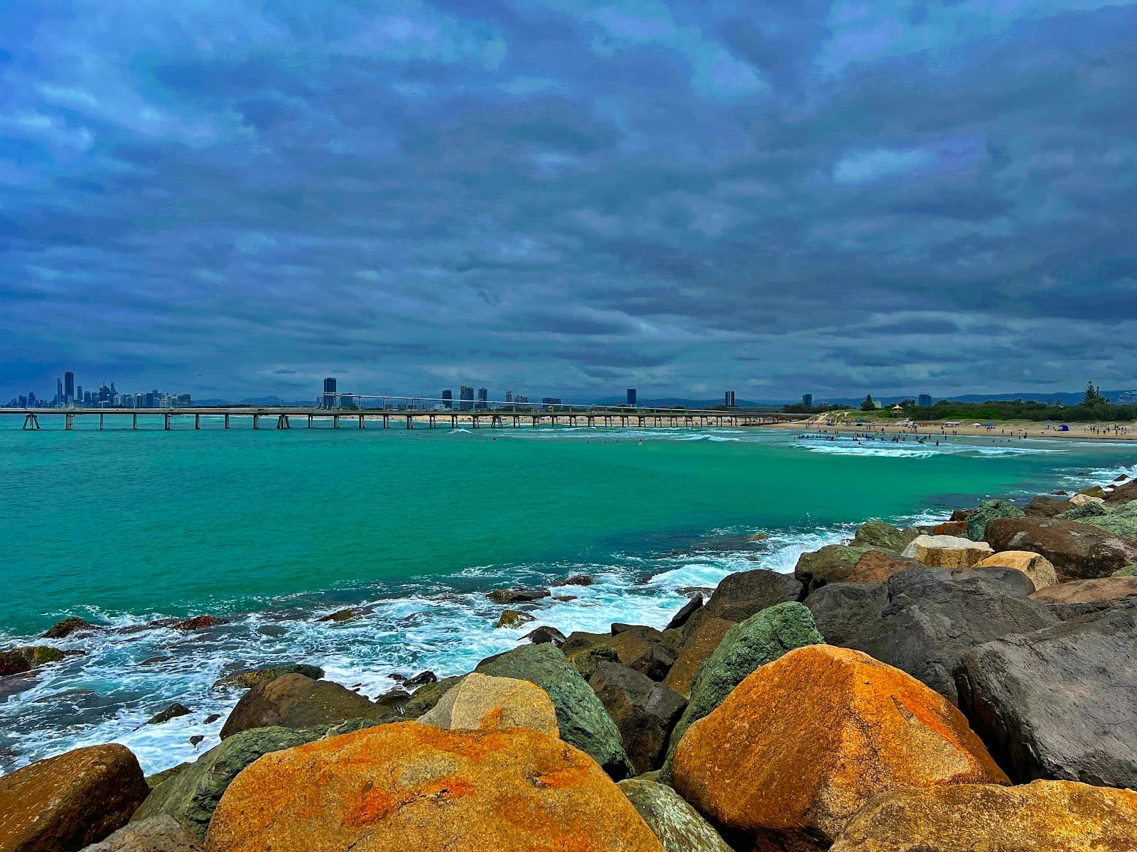 Federation Walk Coastal Reserve Sign — Main Beach, Gold Coast