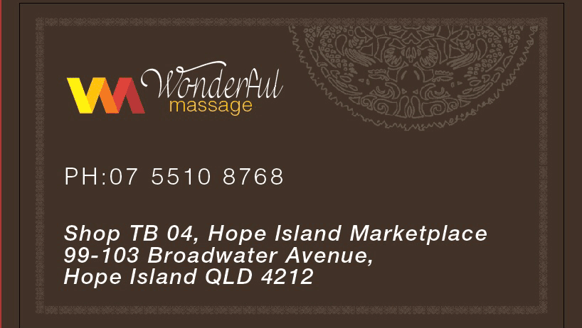 Wonderful Massage Hope Island — Hope Island, Gold Coast