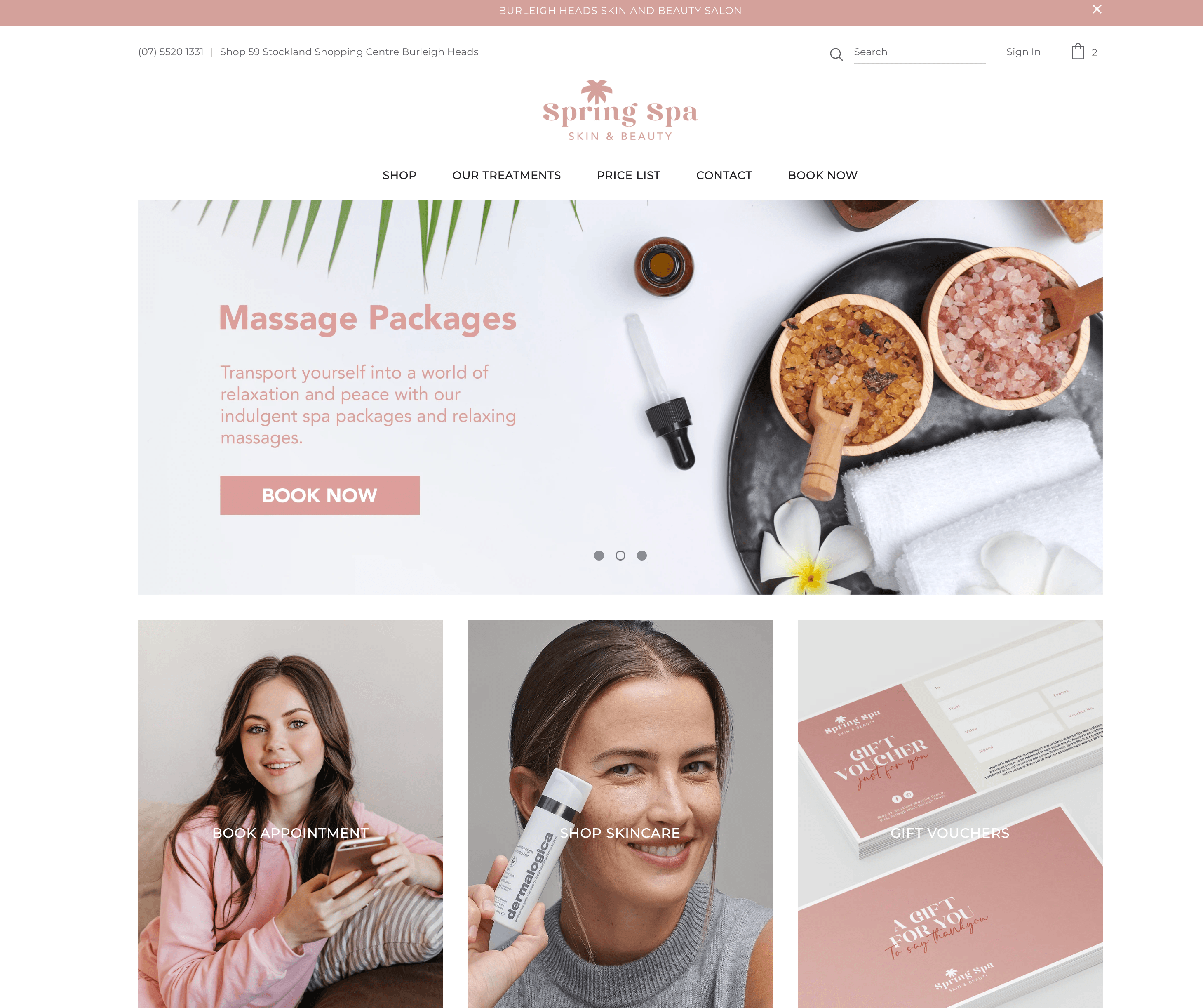 Spring Spa Skin & Beauty