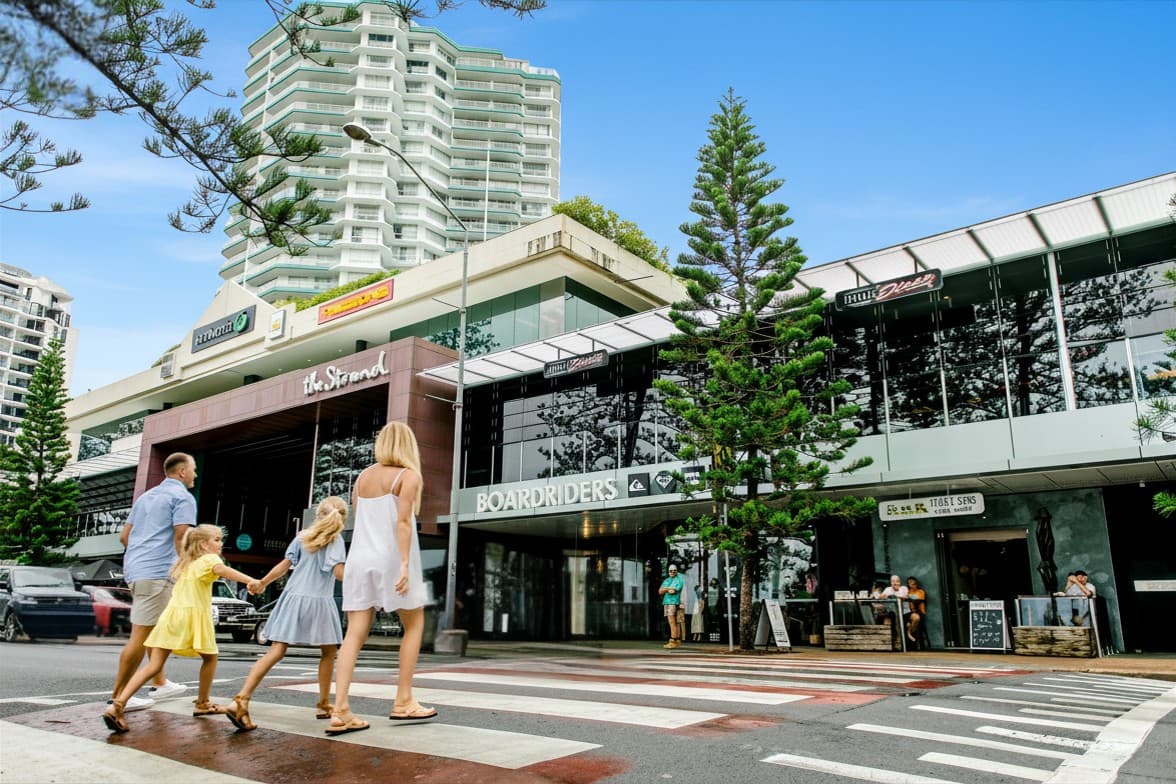 The Strand at Coolangatta